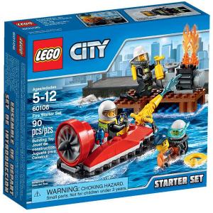 LEGO City, блоки пожарных, стартовый набор, 60106