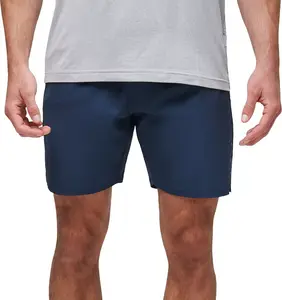 Мужские шорты для гольфа с эластичной резинкой на талии TravisMathew Wanderlust, цвет Mood Indigo