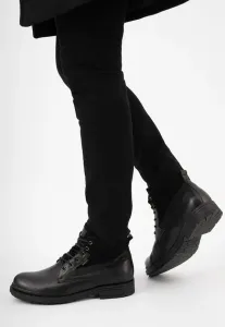 Ботильоны на шнуровке Wojas, Czarny