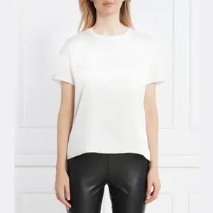 Футболка Smart Crew стандартного кроя Hugo, экрю