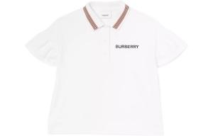 Детская рубашка Burberry, белый