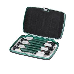 Набор микроотверток с плоским крестом SATA, 6 предметов 09312/комплект