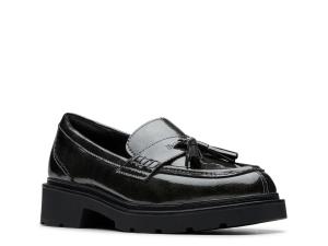 Лоферы Clarks Lauryl Tassel Loafer, Gunmetal Patent