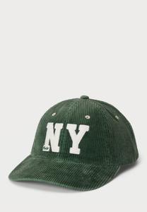 Бейсболка Polo Ralph Lauren NY PATCH CORDUROY BALL CAP, Meadow Green/Green