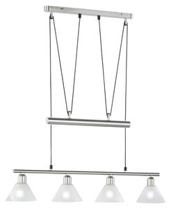 Подвесной светильник Trio Leuchten, 80x14x180 см, никельной