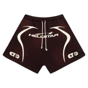 Шорты Hellstar Warm Up Shorts Brown, коричневый