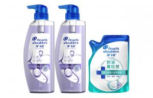 Шампунь с маслорегулирующим и объемным эффектом на основе морских водорослей, освежающий очищающий с ароматом апельсина и пот-пурри 360г+360г+200г Head&shoulders, Three-Piece Set: Scalp Hydrating Shampoo 360g*2+Refill 200g