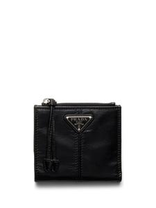 Кожаный кошелек Prada, черный