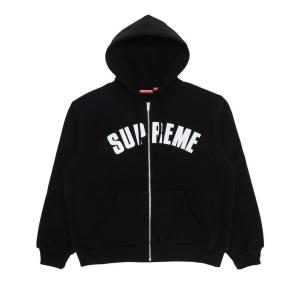 Толстовка Supreme Arc Thermal Zip Up Hooded Sweatshirt, Black