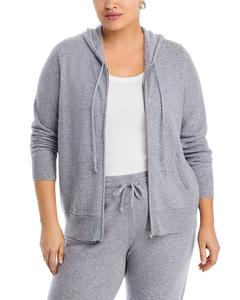 Зип-худи - эксклюзив C by Bloomingdale's Cashmere, серый
