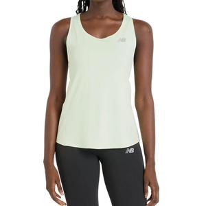 New Balance Женская майка Race Day Green