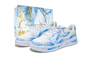 Li Ning Sycee износостойкие, легкие и дышащие низкие кроссовки для скейтбординга мужские Li-Ning, синий