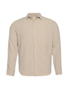 Рубашка на пуговицах классического кроя Campus Sutra  Mathias, бежевый
