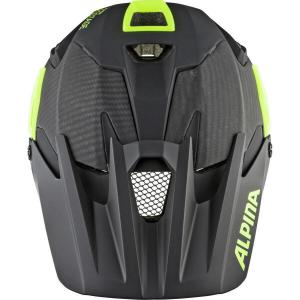 Велосипедный шлем Alpina Rootage черный неоново-желтый матовый 52 на 57 см