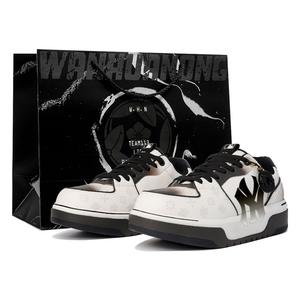 MLB Кроссовки для скейтбординга Chunky Liner с нескользящей подошвой, устойчивые к истиранию, низкие, унисекс, черные, белые