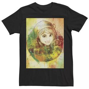 Мужская футболка Rising Secret Warriors с изображением белки и акварелью для девочек Marvel