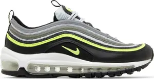 Кроссовки Air Max 97 GS 'Platinum Black Volt', серый