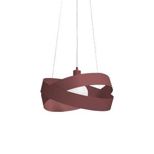 Подвесной светильник Lumicom Soft, 40x40x40 см, красный