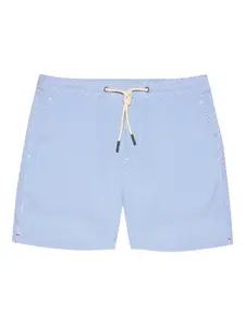 Полосатые плавки-шорты Bulldog Orlebar Brown, синий