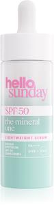 Легкая сыворотка Mineral One с легкой текстурой и SPF 50 Hello Sunday, 30 мл