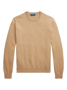 Джемпер с круглым вырезом POLO RALPH LAUREN, коричневый
