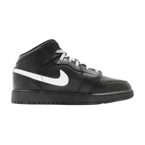 Кроссовки Air Jordan 1 Retro Mid GS 'Speckle', черный