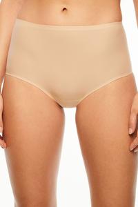 Бесшовные мягкие трусики с завышенной талией одного размера эластичные Chantelle, белый