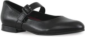 Балетки Mj Munro, черная кожа