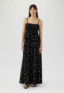 Платье макси MIT ALL-OVER QS, черный