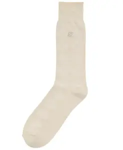 Мужские носки с узором "алмазная строчка" Perry Ellis Portfolio, загар/бежевый