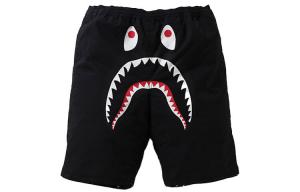 Повседневные шорты Shark Series для мужчин A Bathing Ape, черный