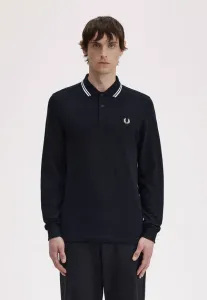 Рубашка-Поло с двойной отделкой Fred Perry, Black