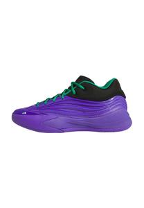 Кроссовки Adidas Performance DAME X, Core Black Court Green/Purple