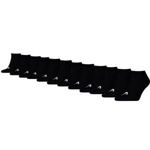HEAD Носки тренировочные 12 пар черные