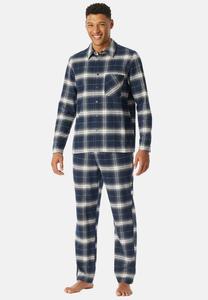 Пижамный комплект Schiesser LANG SET, Nachtblau/Dark Blue