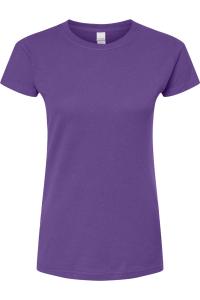 Tultex женская облегающая футболка из тонкого джерси, цвет purple (disc)