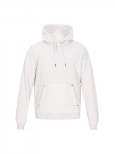 DreiMaster Мужская толстовка с капюшоном, меланжевого цвета (светло-бежевый)