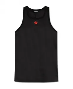 Топ без рукавов из коллекции нижнего белья Dsquared2, черный