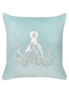 Декоративная подушка Beliani Deko LAMINARIA, цвет blau/silber