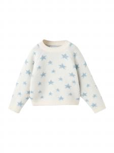 MANGO KIDS Свитер 'STARRY' в цвете Champagne
