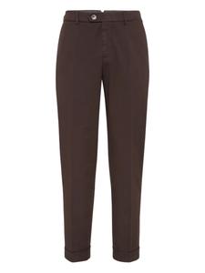 Брюки по фигуре Brunello Cucinelli, коричневый