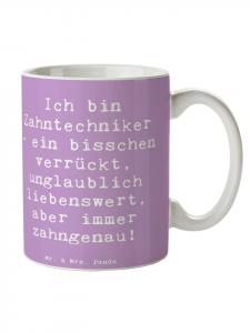 Кружка с надписью, зубной техник, веселье с надписью в лавандовом сне Mr. & Mrs. Panda