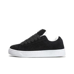 Нескользящие, амортизирующие, ударопрочные, износостойкие, легкие, низкие, унисекс, кроссовки для скейтбординга, черные LIANGHUO, Black