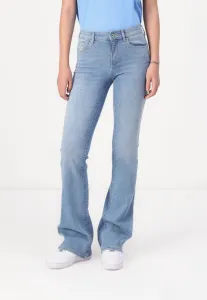 Джинсы onlann средней ширины с расклешенной юбкой Only, Light Blue Denim