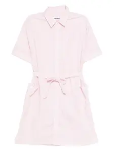 Платье-рубашка в полоску Chocoolate, розовый