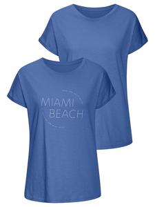 Футболка синего цвета Vivance