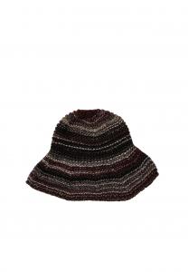 Итальянская шапка Lina мягкая и теплая Collezione alessandro, коричневый