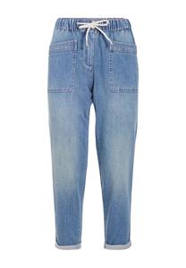 Джинсы зауженного кроя Breal, темно-синий деним