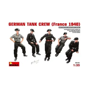 Немецкий танковый экипаж (Франция, 1940 г.), WWII Military Miniatures Series (1:35) (MiniArt Models)