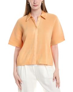 Lafayette 148 New York Рубашка с рукавом кимоно, Straw